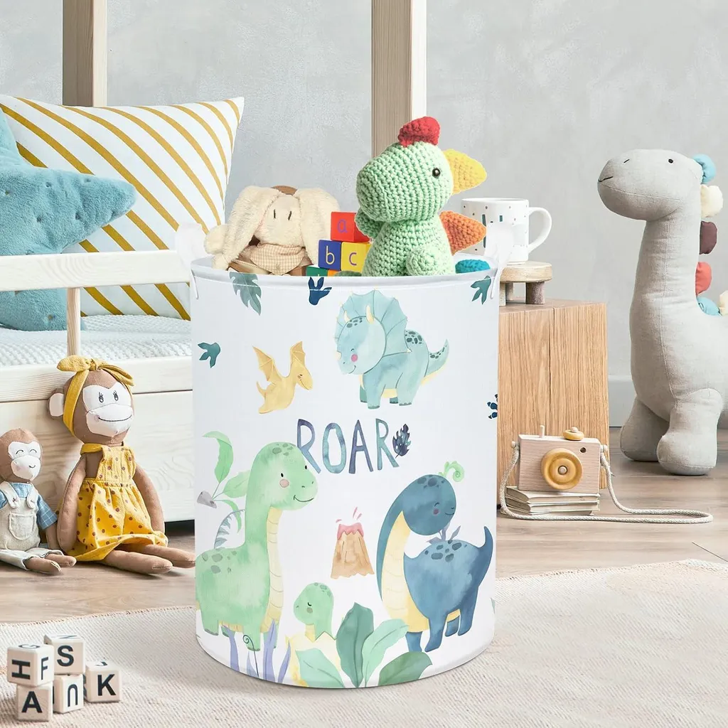 Panier à linge pliable 45L pour stopper le désordre en chambre bébé