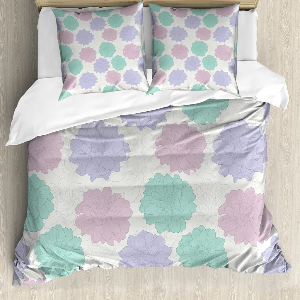Set Letto ABAKUHAUS Antiacaro 155x220 - Microfibra Digital Print