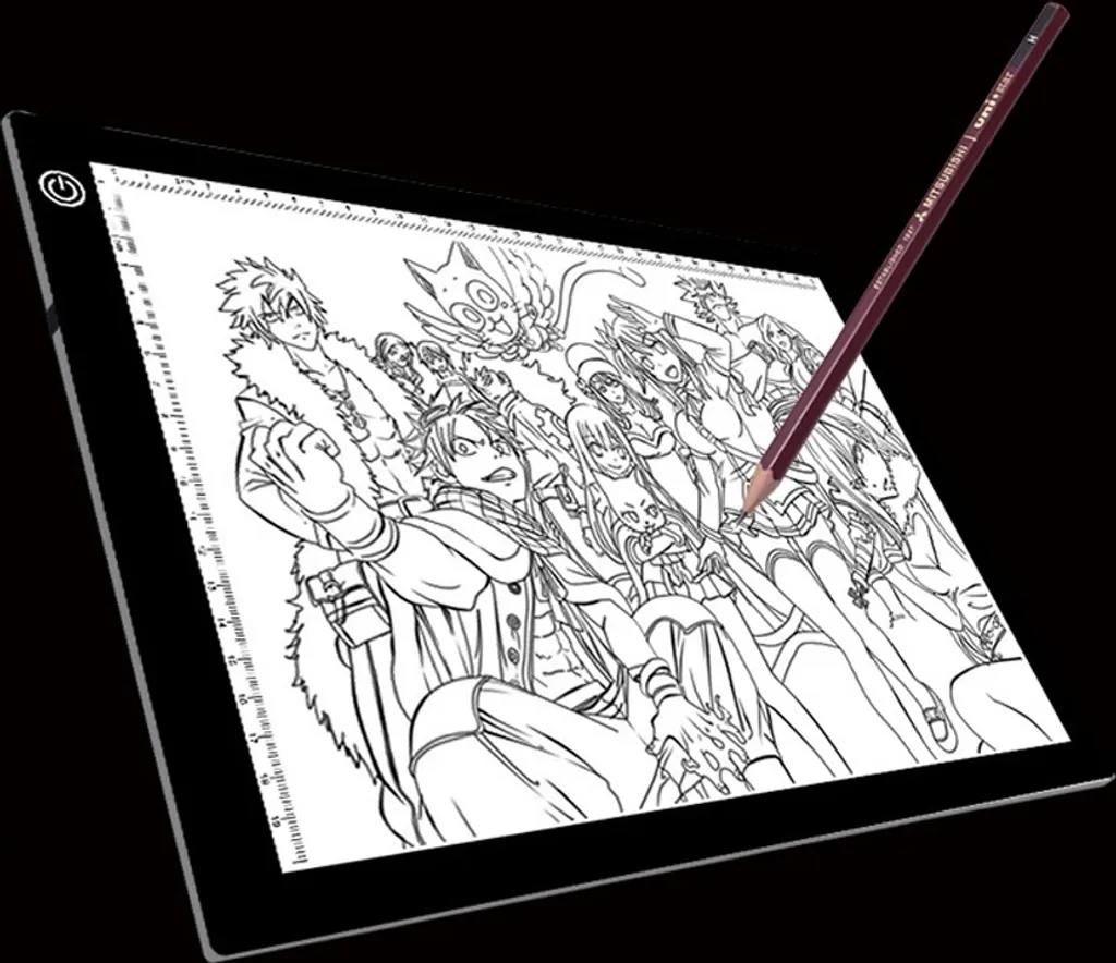 Planche à dessin éclairée par LED A4 avec éclairage réglable en continu - 3