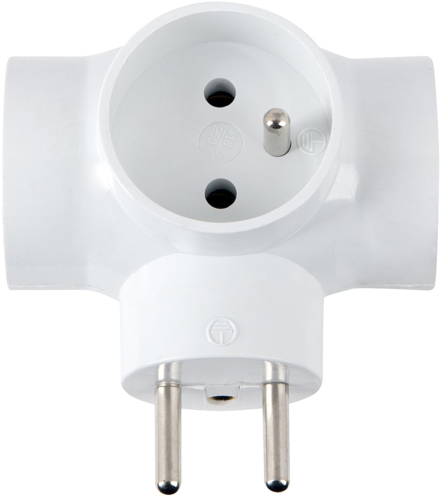 RETLUX RPC 63 rozbočka 3x 16A/250V bílá Obrázek produktu 