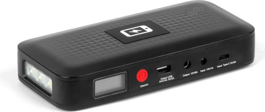 Starter Batteria Auto 12V POWERFUL START + Custodia Rigida Protettiva - 11