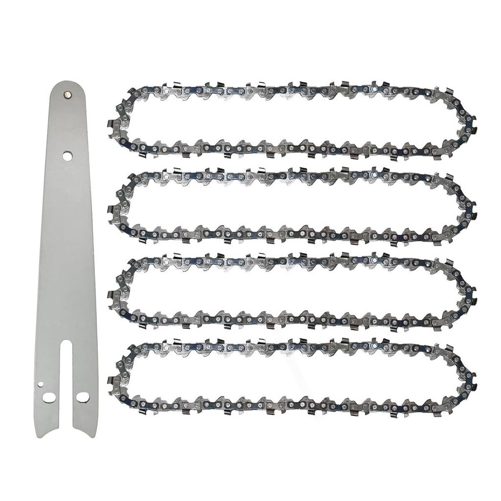 Sägekette-Set,4 Stück 6 Zoll mit 37 Antriebsgliedern,1 x 6 Produktbild 