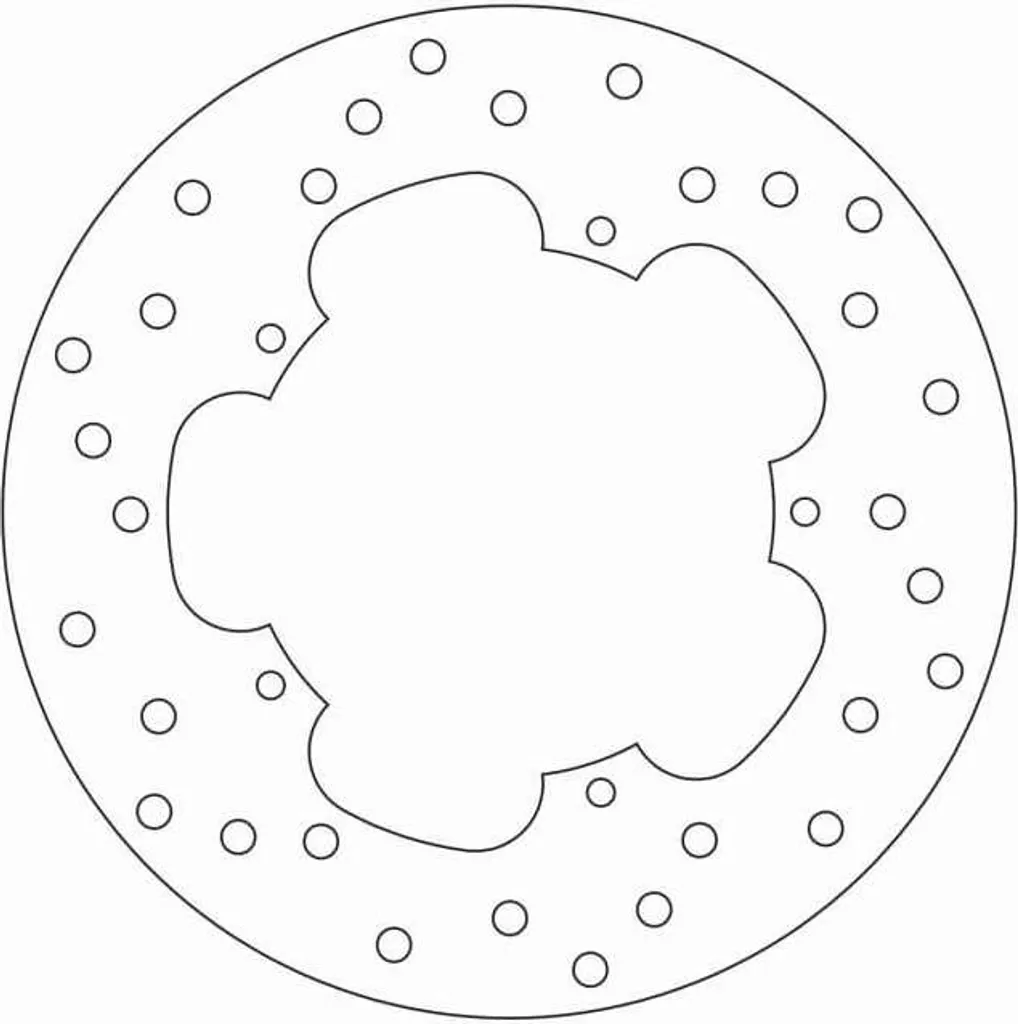 Disque de frein Ferodo FMD0054R arrière pour moto haute performance