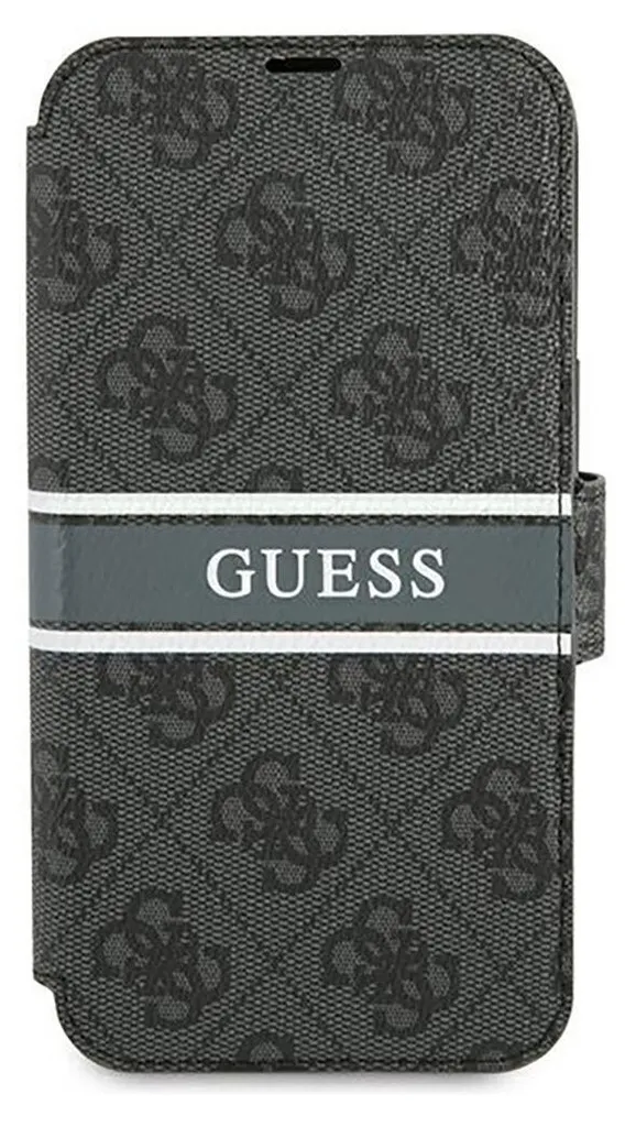 Cover Guess iPhone 13 Mini Grigia - Custodia Libro Portafoglio Ecopelle - 2