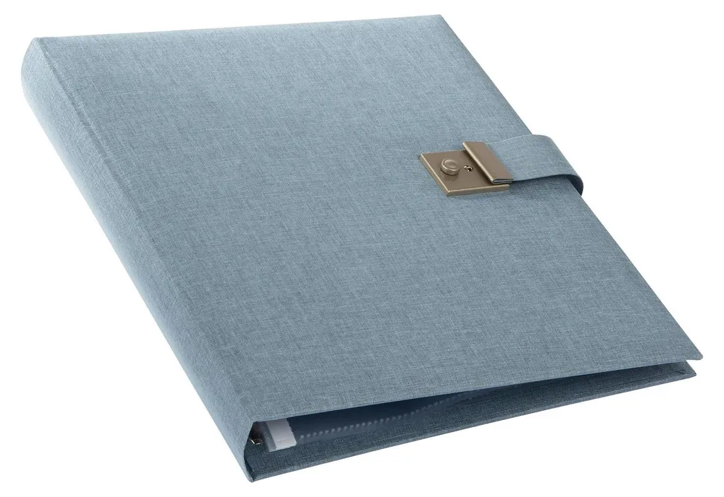 Porte-documents bicolore 27,5x34 cm Goldbuch Summertime Trend robuste - 4