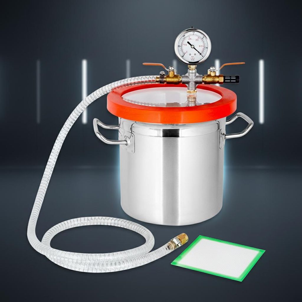 7.6L Komora próżniowa ze stali nierdzewnej 20x20cm Komora Zdjęcie produktu 