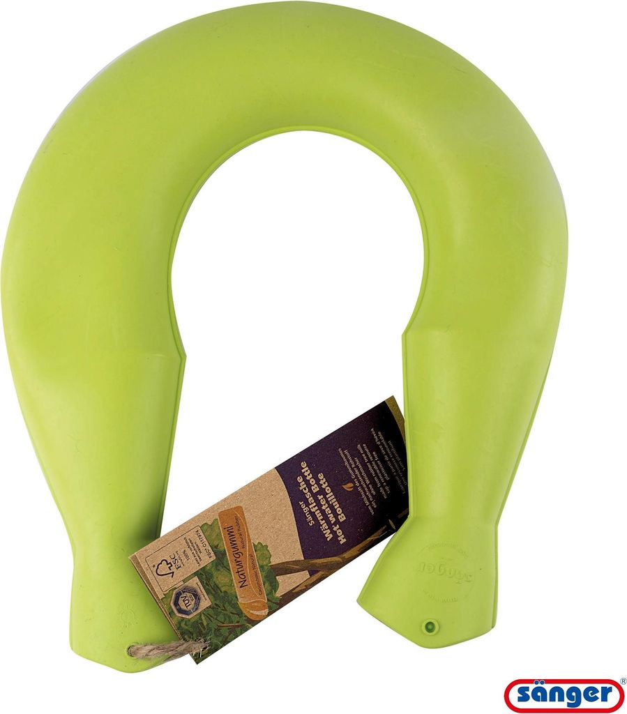 Sänger SängerNaturgummi-Nackenwärmflasche, grün Produktbild 