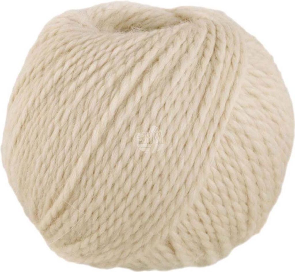 Lana Grossa - Natural Lama Chunky 0009 natur Produktbild 