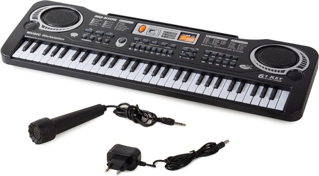 Verk 18181 Elektronické klávesy s mikrofonem 61 kláves Obrázek produktu 