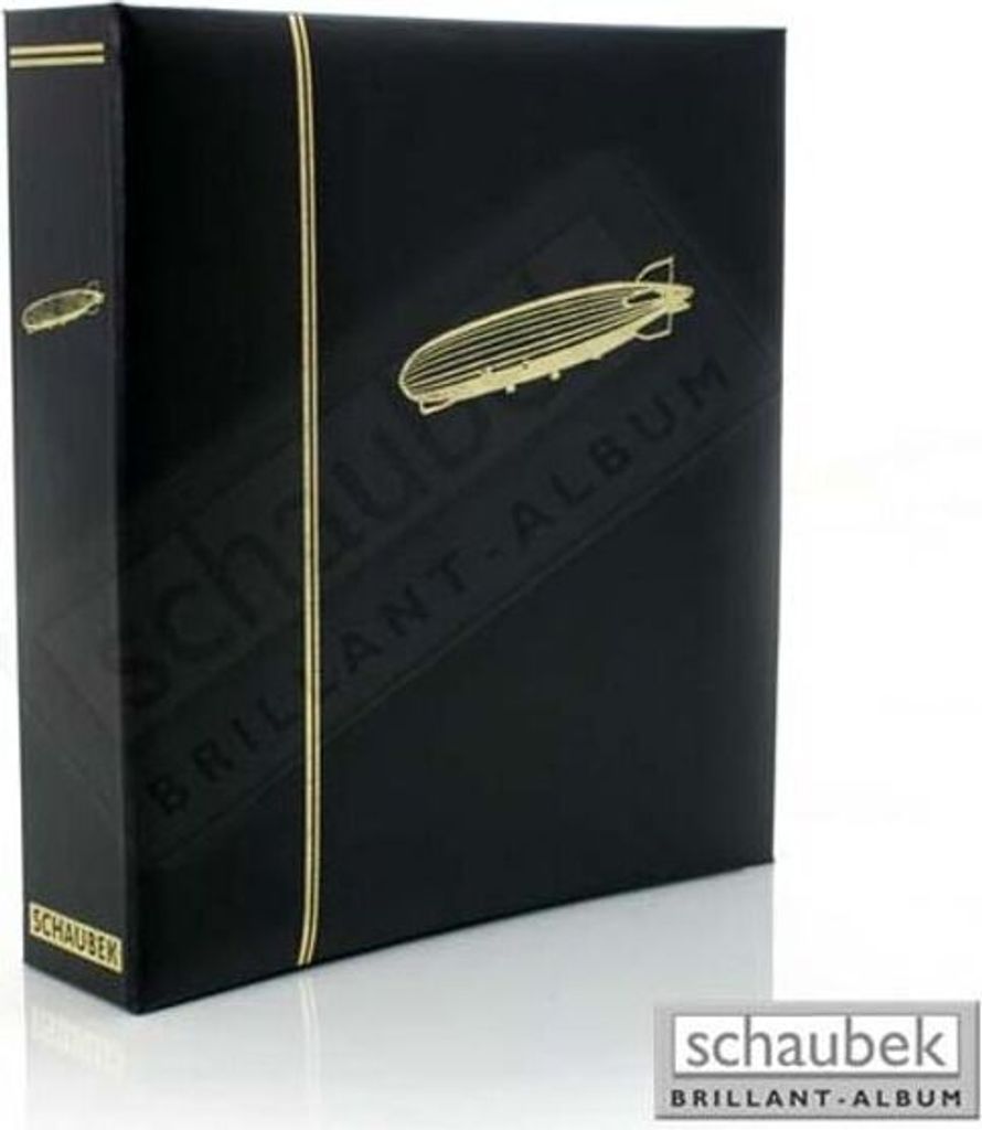 Schaubek Motivalbum Zeppelin - Kunstleder-Schraubb. Produktbild 