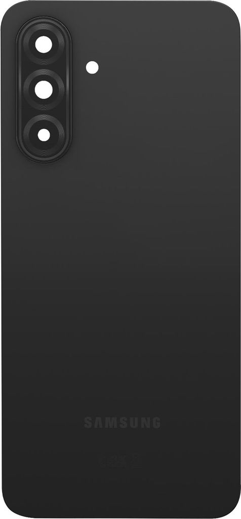 Samsung, Original Akkudeckel für Galaxy A26 mit integriertem Kleber, Schwarz