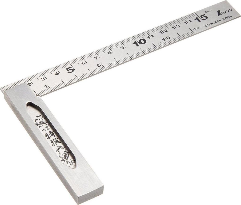 Shinwa - presný japonský uholník 15 cm Obrázok produktu 