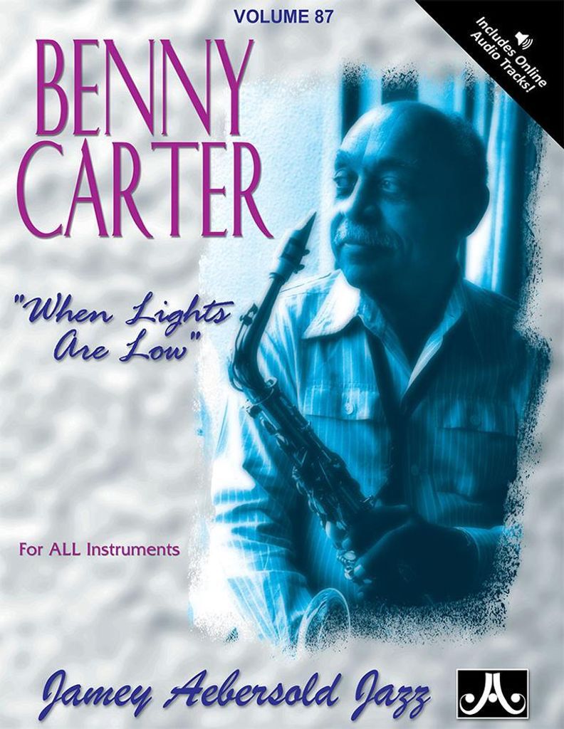 Carter, B: Jamey Aebersold Jazz -- Benny Carter, Vol 87