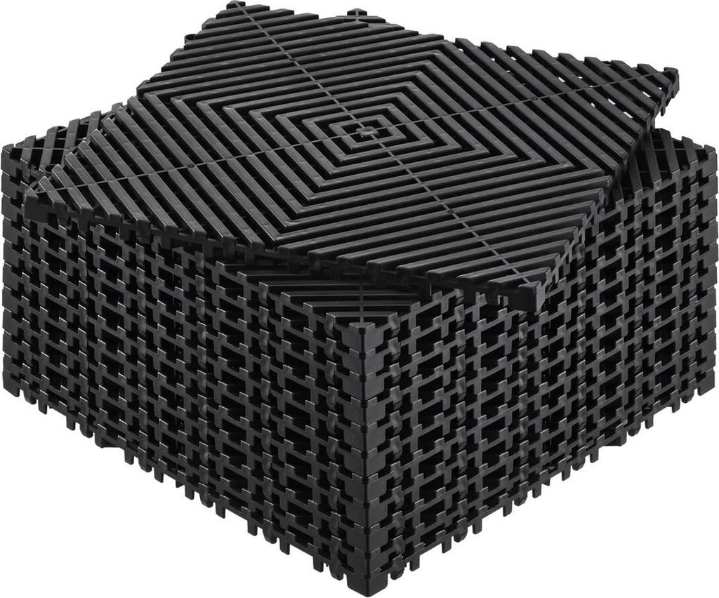 Entwässerungsmatte Modulares Verbundkissen 12” x 12” Entwässerungsbodenfliese