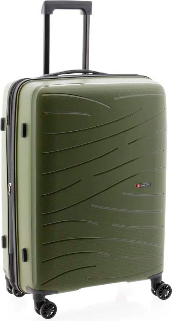 Valise à roulettes Gladiator Flow verte : finis les bagages lourds ! - 4