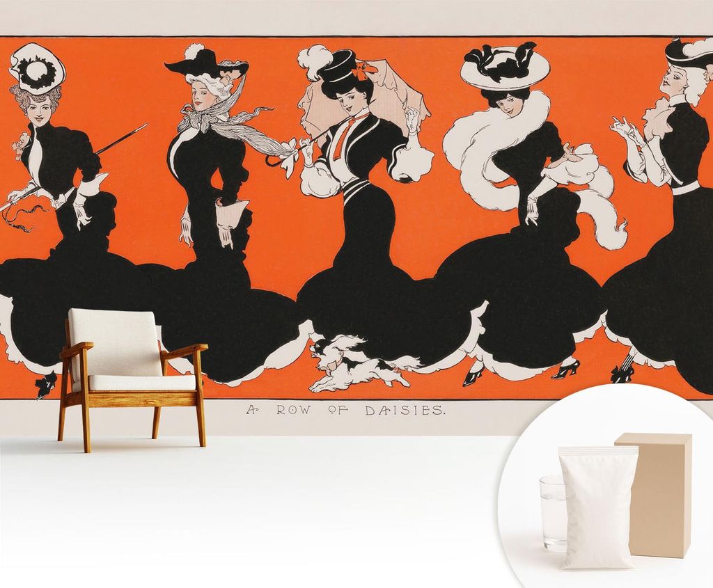 Fototapete - 416x254 cm - Tapete - Wandtapete - Wandbilder - Dekofolie - Tapete Folie - Wand - Dekoration - Wohnzimmer - Damenbekleidung