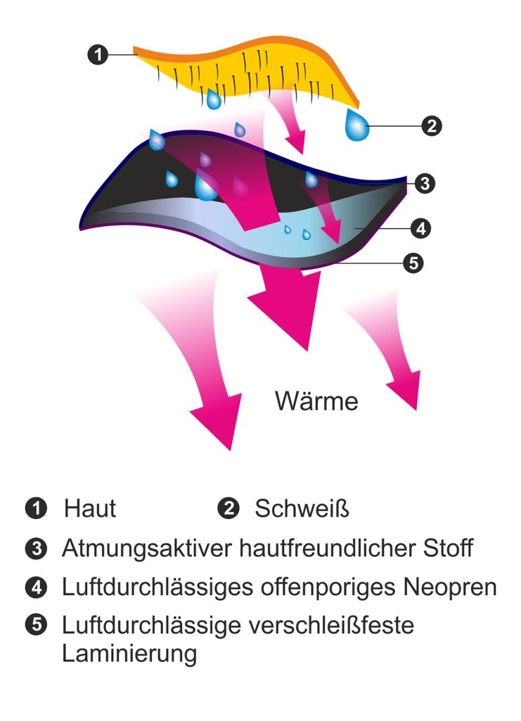 LOREY - Hochwertige Ellenbogenbandage aus offenporigem Produktbild 4