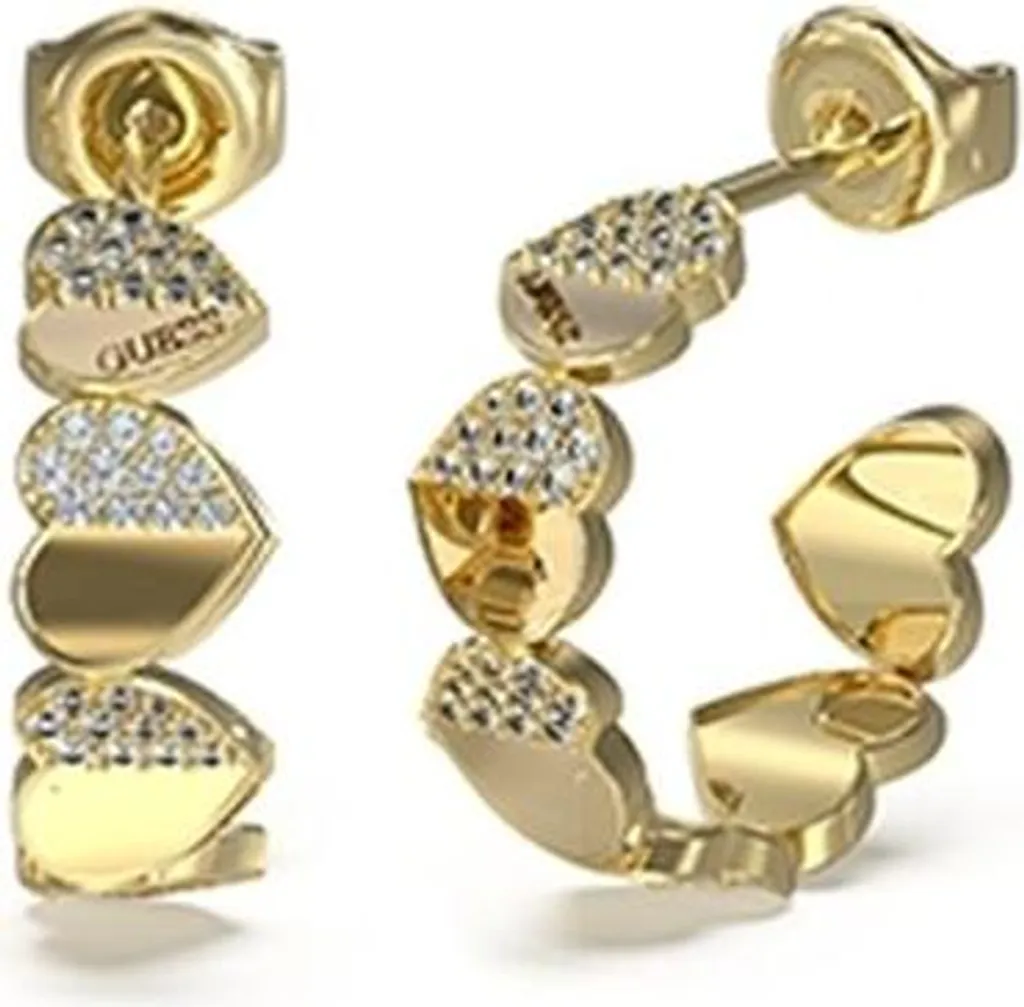Boucles d'oreilles Femme Guess Anti-Allergie Dorées JUBE03040JWYGT-U