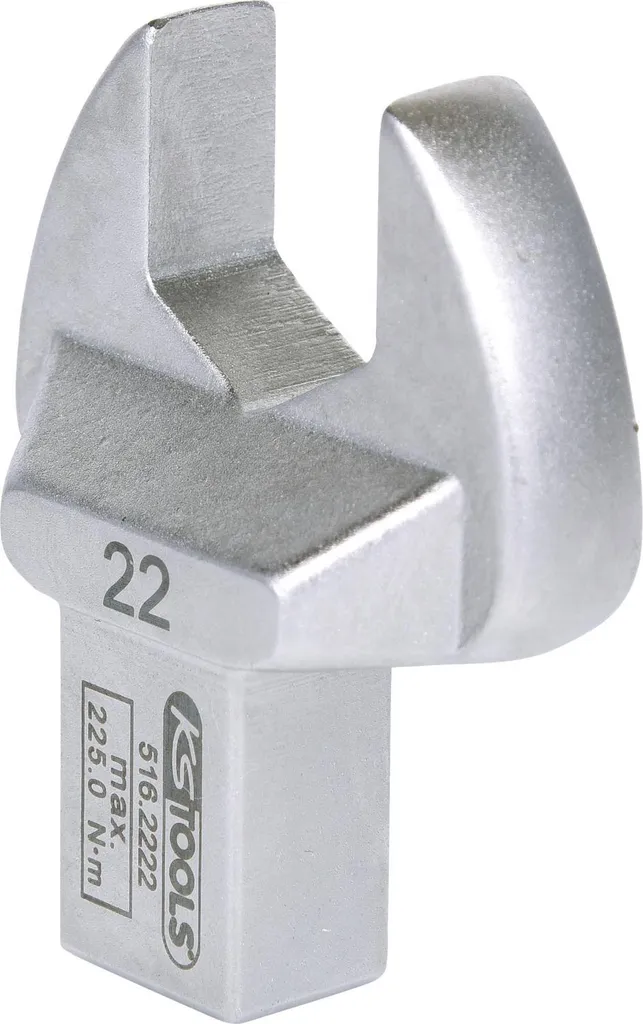 Inserto Chiave a Forchetta KS Tools 14x18mm 22mm 516.2222 per Dinamometrica