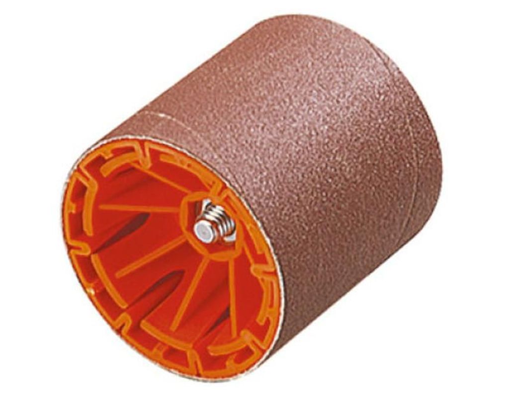 wolfcraft 1 Schleifwalze K80 S=8mm ø75x80mm