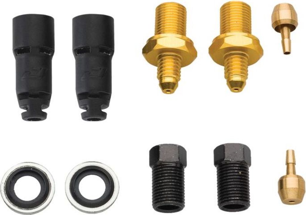 Jagwire HFA602 Pro Quick-Fit Adapter, Hayes Stroker 0-degree
