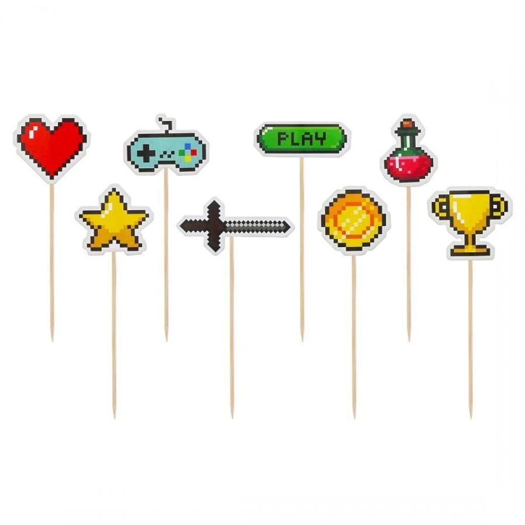 Game on - Pixel - Minecraft - 8 pcs Image du produit 