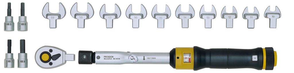 Proxxon Drehmomentschlüssel MicroClick 60-Multi, 12 - 60 Produktbild 