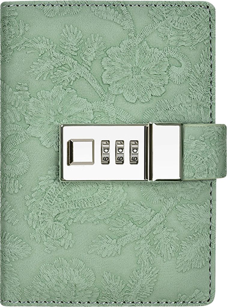 Planer-Notizbuch mit digitalem Zahlenschloss, dickes Premium-Papier, Augenschutz, Tagebuch, perfektes Geschenk für Studenten