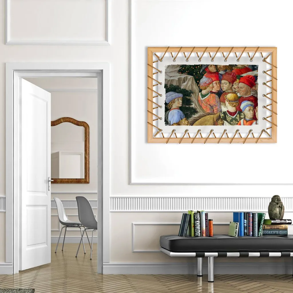 Fresque Tensotela 70x95 cm - Toile Textile Résistante et Lavable