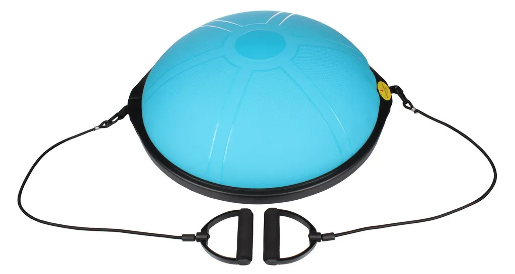 Ballon de Gymnastique Merco Premium Matte 64 Bleu pour Fitness et Yoga
