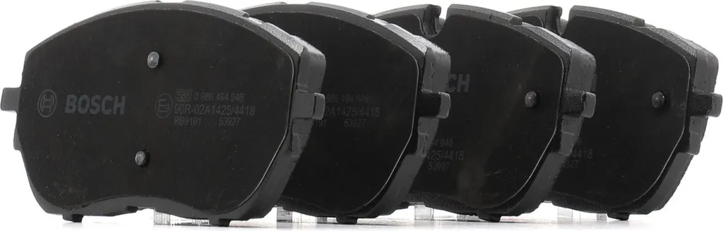 Jeu de plaquettes de frein à disque BOSCH pour entretien automobile pro