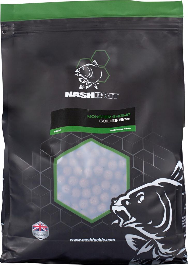 Nash Monster Shrimp Boilies 20mm 5kg