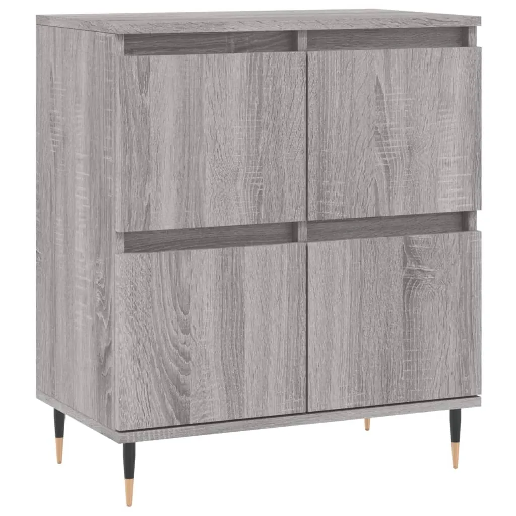Madia Grigio Sonoma 60 cm | Design Scandinavo per Soggiorno Moderno