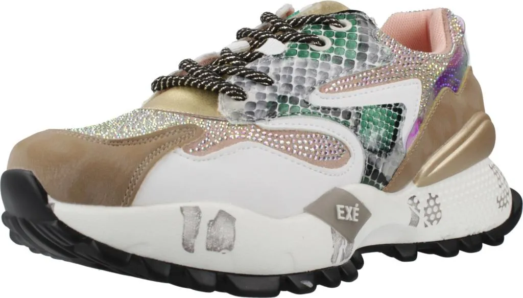 Zapatillas Mujer Exé D190608 17b - Baskets Multicolores Design Unique
