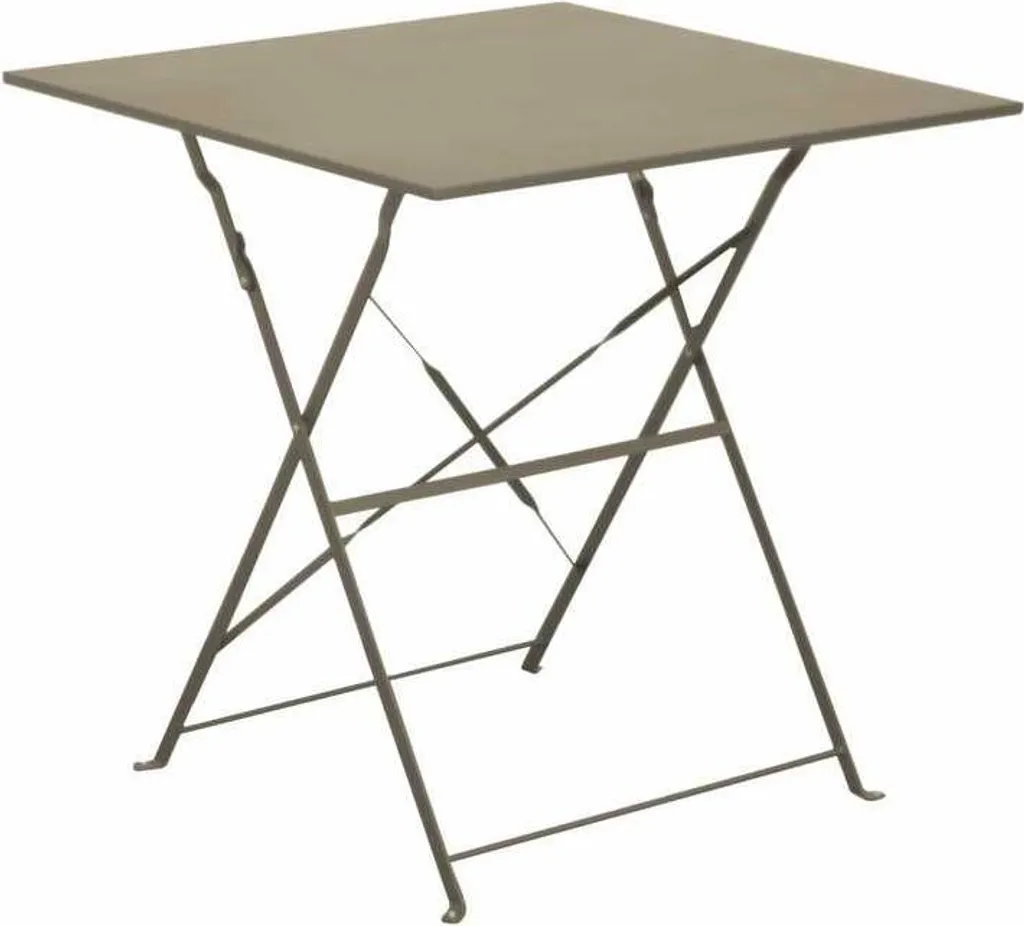Guéridon extérieur Cuba mastic 70 cm, design moderne et résistant