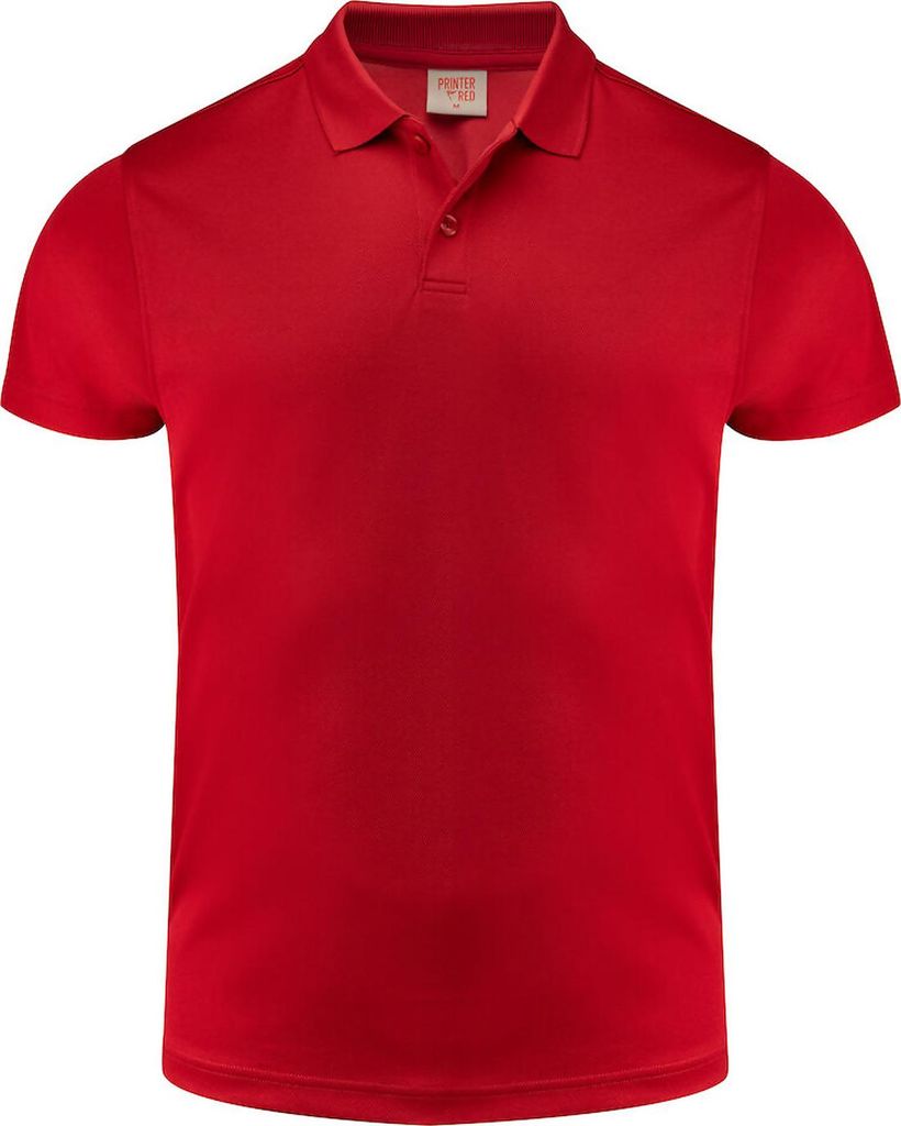 Poloshirt Smash PrinterRED Piqué mit 2-Knopf-Verschluss, 180 g/m² Polyester