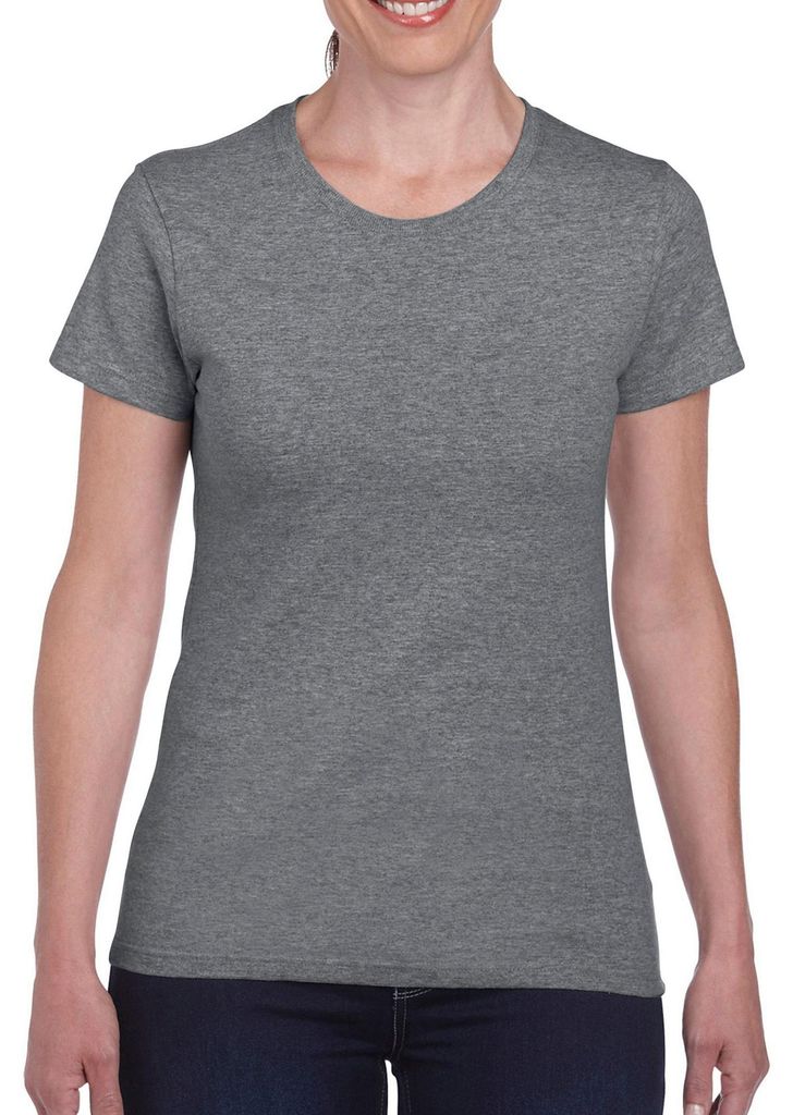 Gildan - T-Shirt Schwere Qualität für Damen FK1753 (3XL) (Graphit)