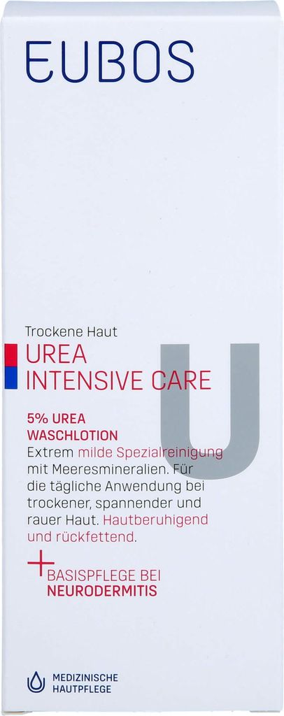 EUBOS peau sèche UREA 5% lotion lavante, 200 ml lotion Image du produit 
