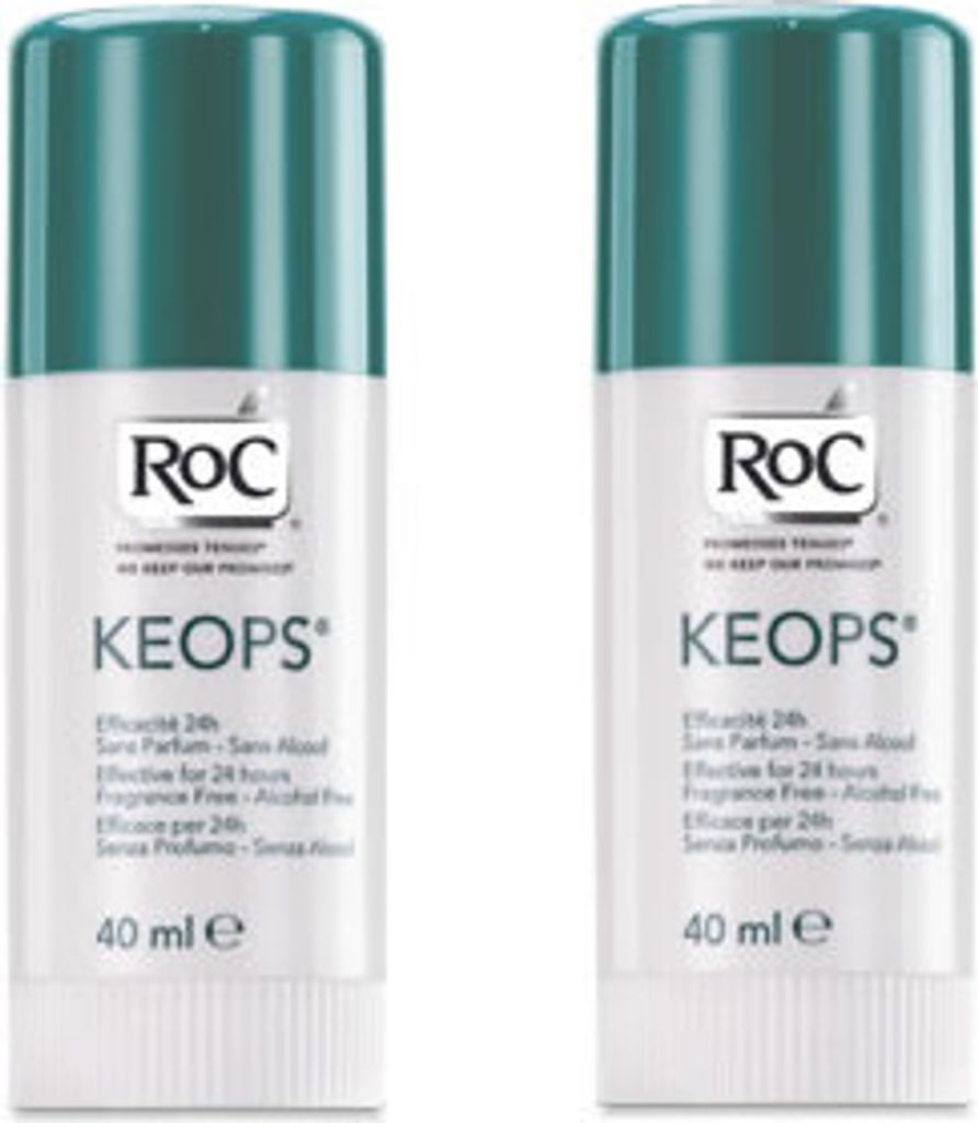 Roc Keops Stick Deodorant 2x40ml Produktbild 