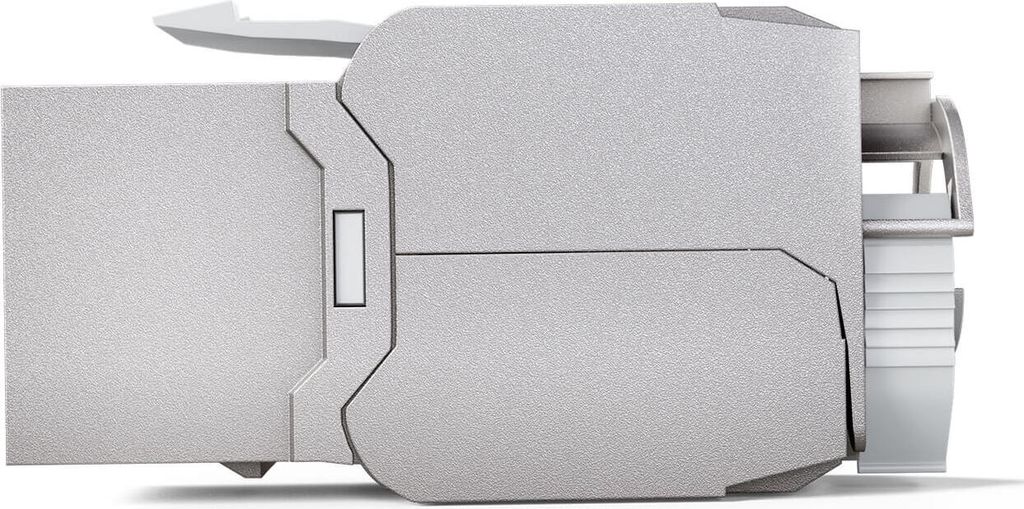 Keystone Modul RJ45 CAT 6a 180° Anschluss frontale Produktbild 8