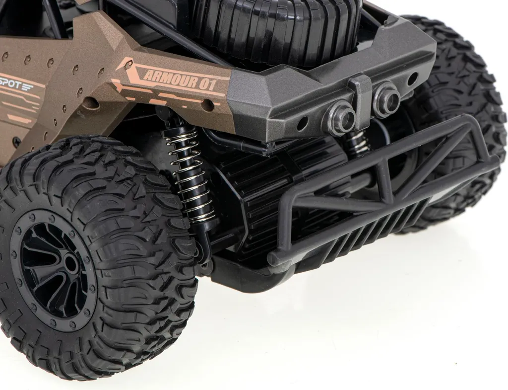 Buggy Télécommandé Drift et Off-Road 20 km/h Marron - Jouet RC Adulte