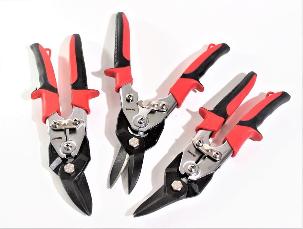 Figuren-Hebelscheren Set 3-tlg. 260 mm Profi Blechschere Produktbild 