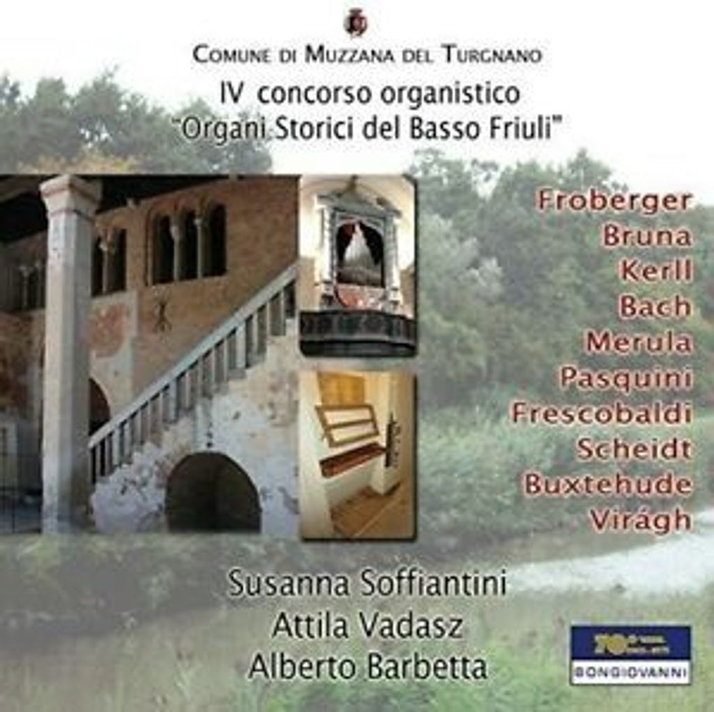 Bach, J.S / Bruna / Soffiantini / Vadasz : Iv Concorso Organistico CD