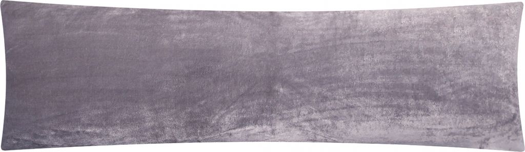 A long, rectangular pillowcase with a soft, textured surface.