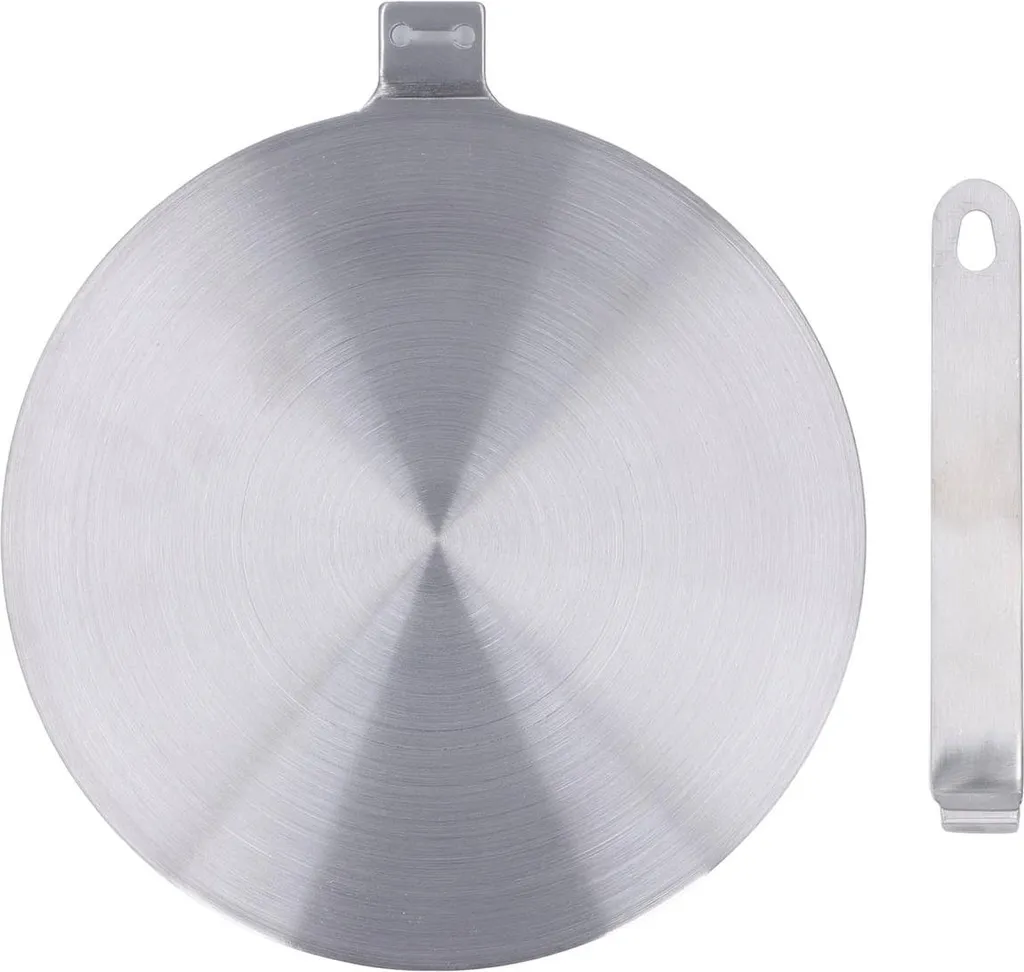 Diffuseur de chaleur induction K-chaleur inox 24cm avec poignée amovible