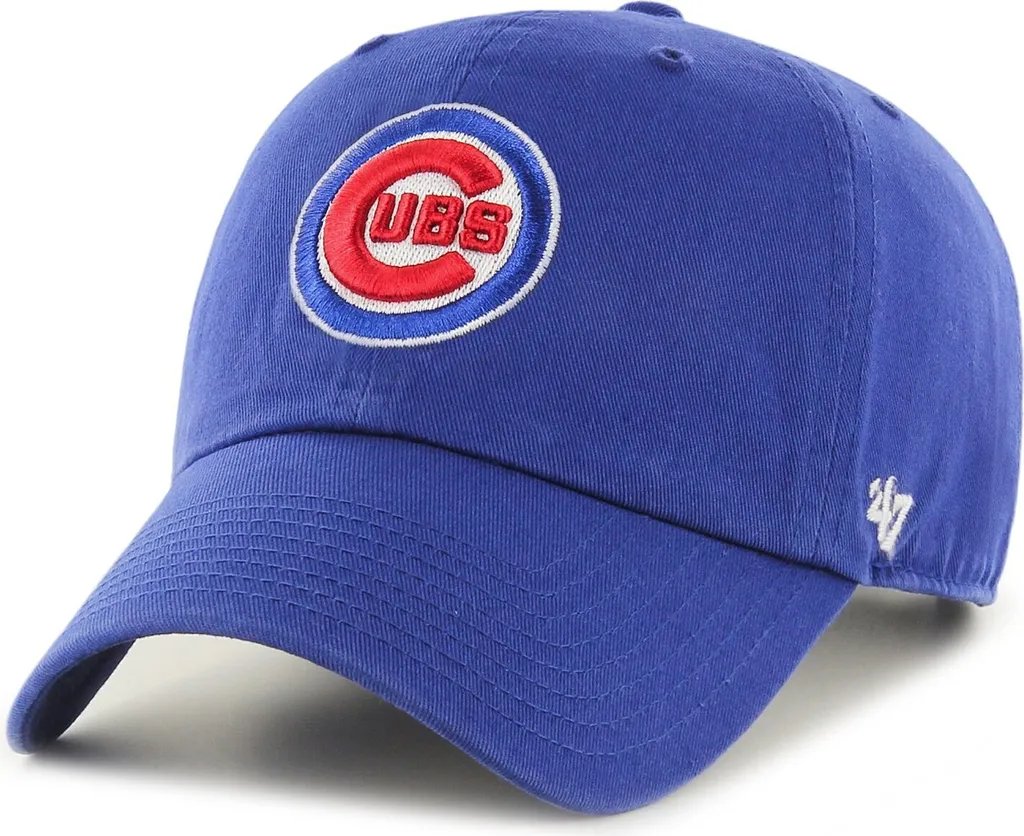 47 Brand Chicago Cubs Royal Clean Up - Cappellino Regolabile MLB Vintage