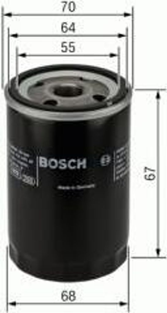 Bosch Ölfilter  0 986 452 061 Produktbild 