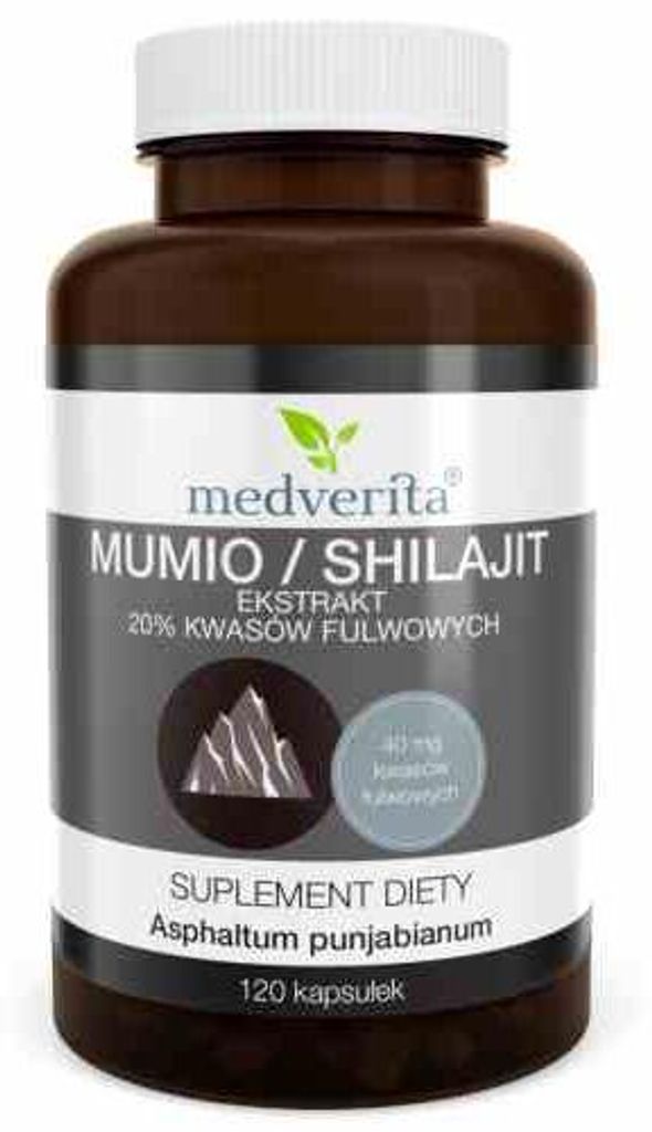 Medverita Mumio/Shilajit 120 Kapseln Produktbild 