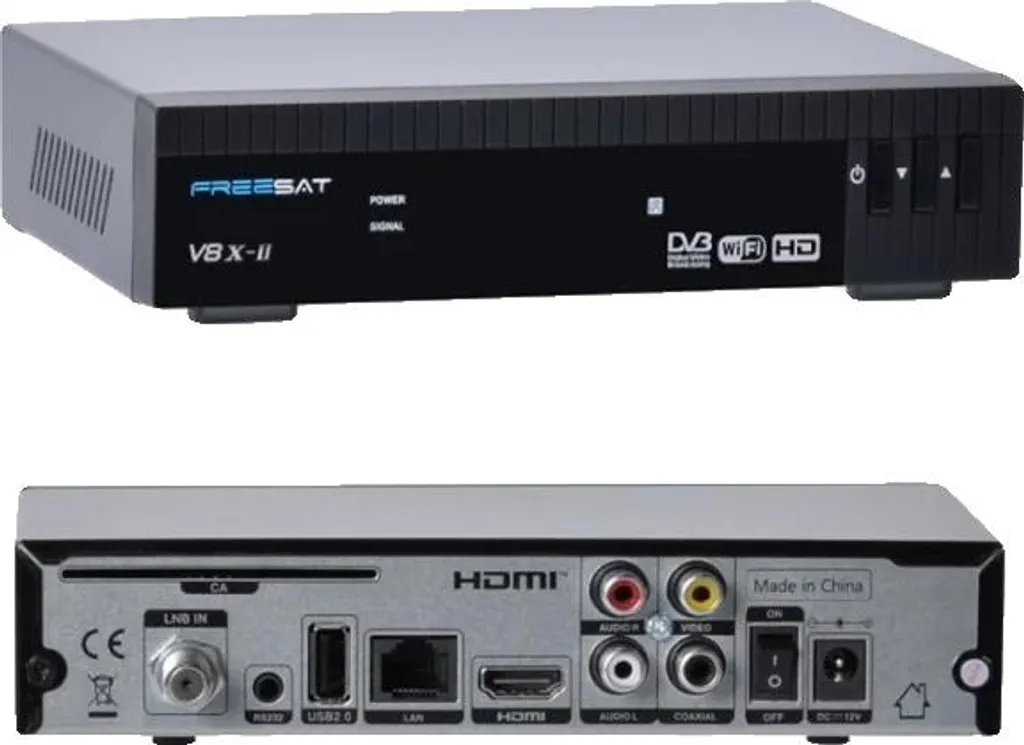Ricevitore Satellitare FREESAT V8X 2 DVB-S2X WiFi Integrato - Offerta
