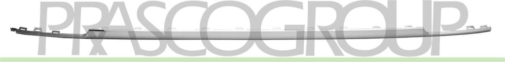 PRASCO Zierleiste Stoßfänger Hinten für VW TIGUAN (AD1)